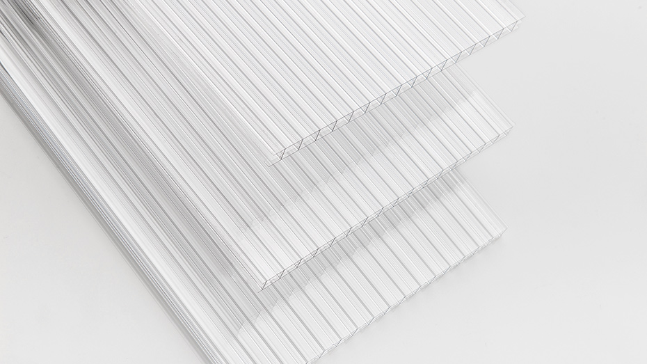 透明PC三層米字型陽光板 透明PC三層米字型陽光板