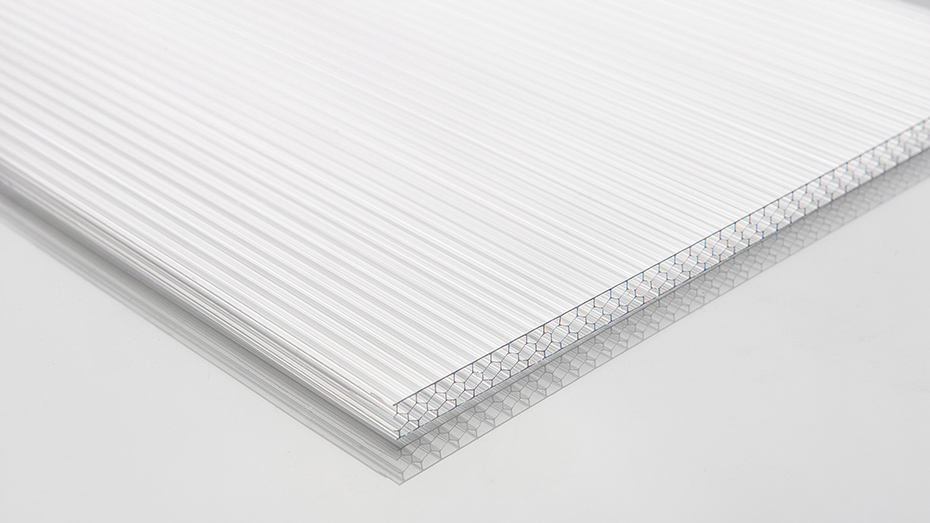 無色透明蜂窩板 陽光板 無色透明蜂窩板 陽光板